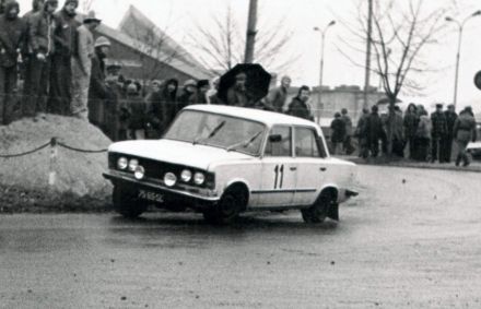 Adam Masłowiec i Andrzej Białowąs – Polski Fiat 125p/1500.